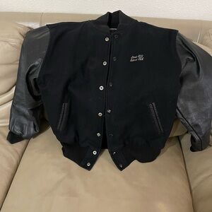 Hard Rock Cafe Black Lettermen  Jacket